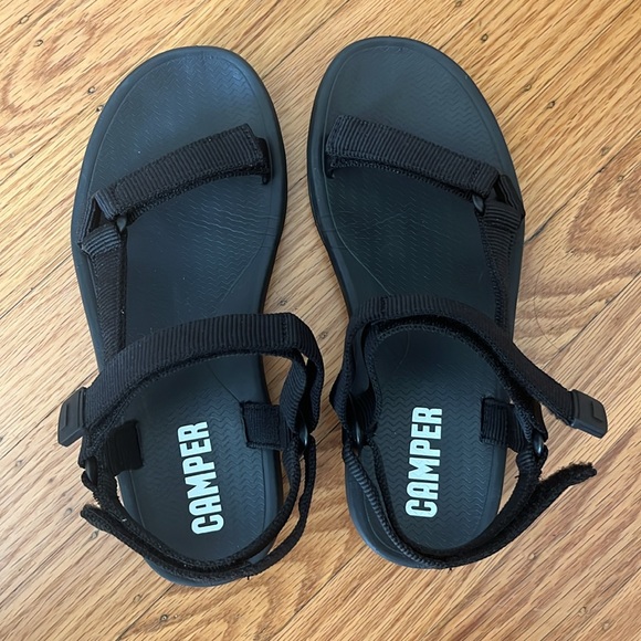 Camper Match Sandals | Black 39 NIB - Picture 7 of 10